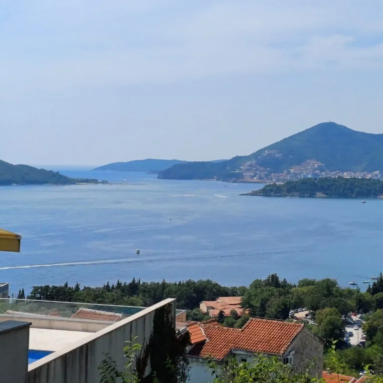 Zemljiste posjeduje pogled na more i Sveti Stefan