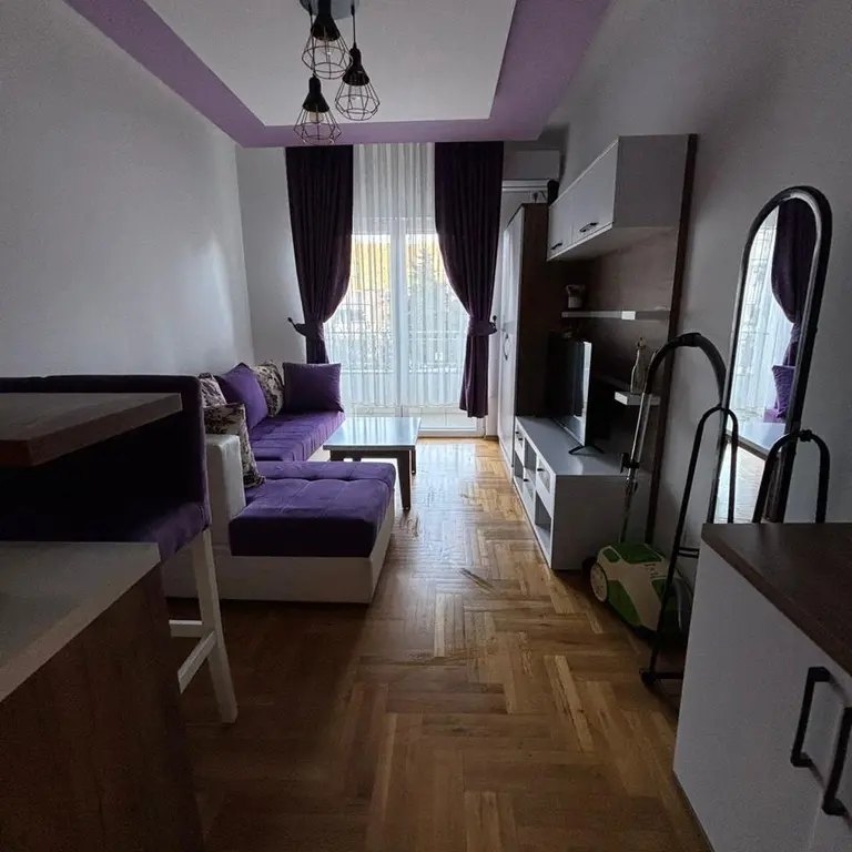 Dnevni boravak posmatrano sa ulaznih vrata