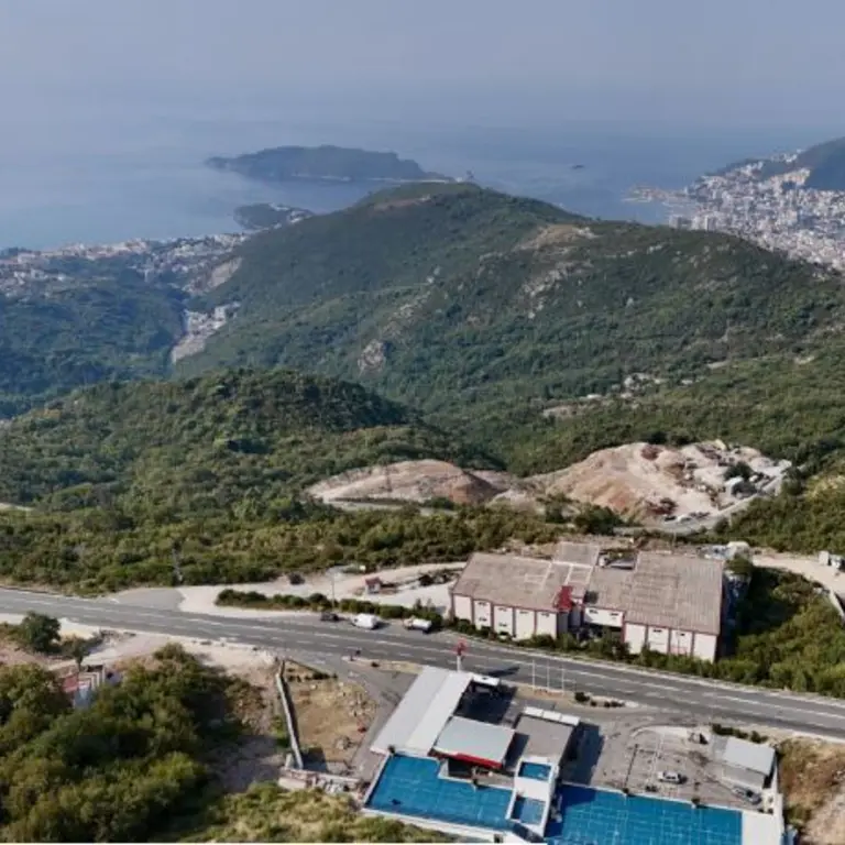 Panoramski pogled na more