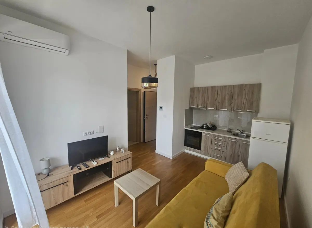 Dnevni boravak sa kuhinjom i trpezarijom