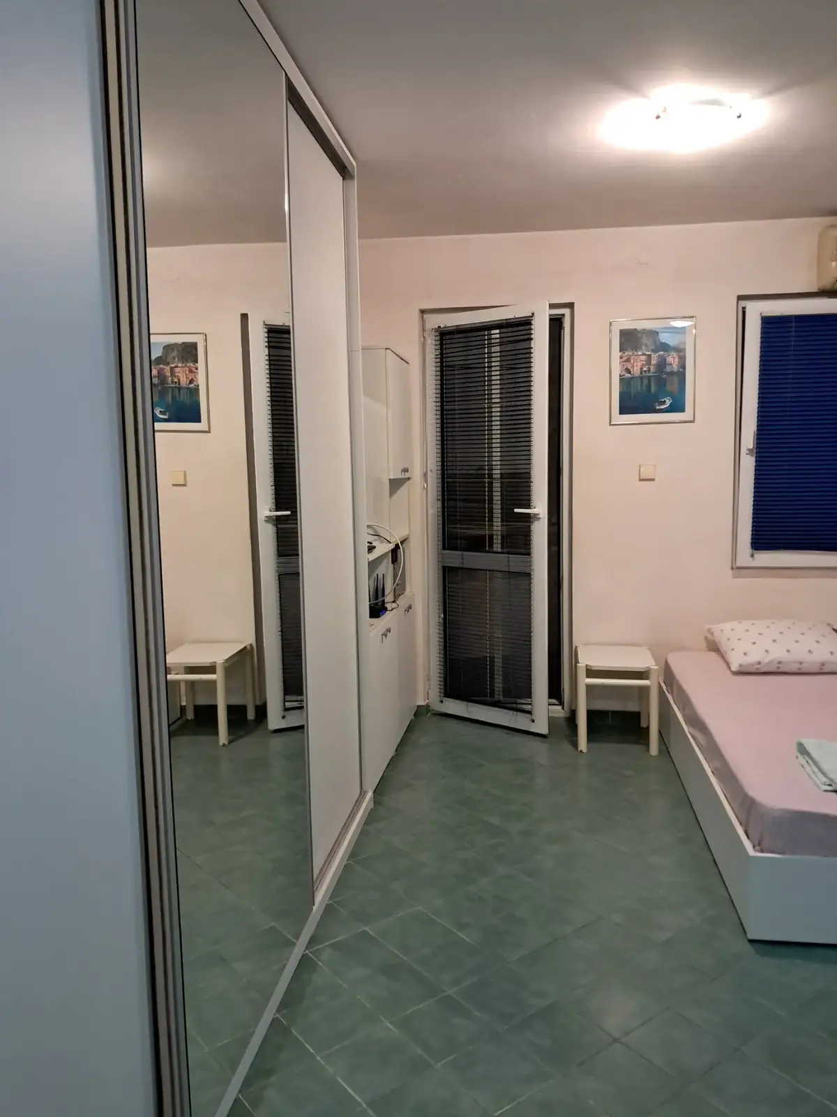 Dio dnevnog boravka sa izlazom na terasu