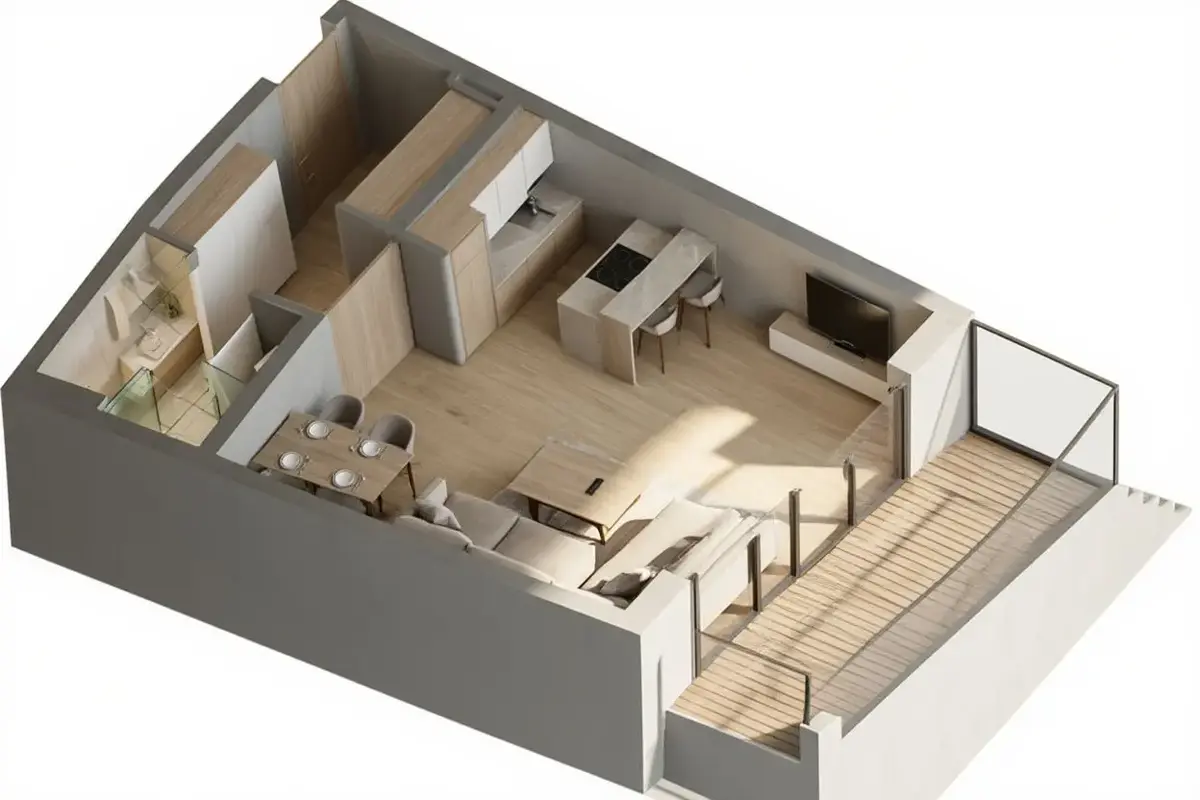 3D resenje stana