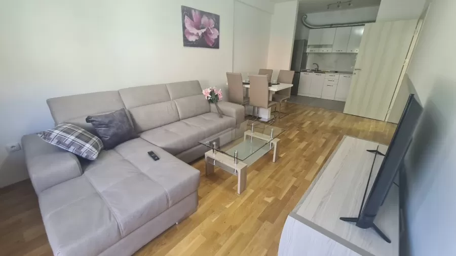 Dnevni boravak posmatrano sa terase