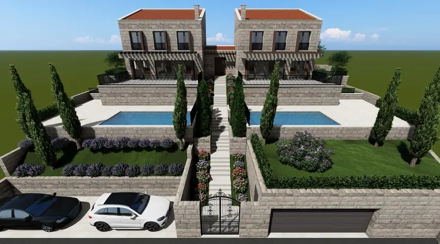Spoljasnji izgled vila